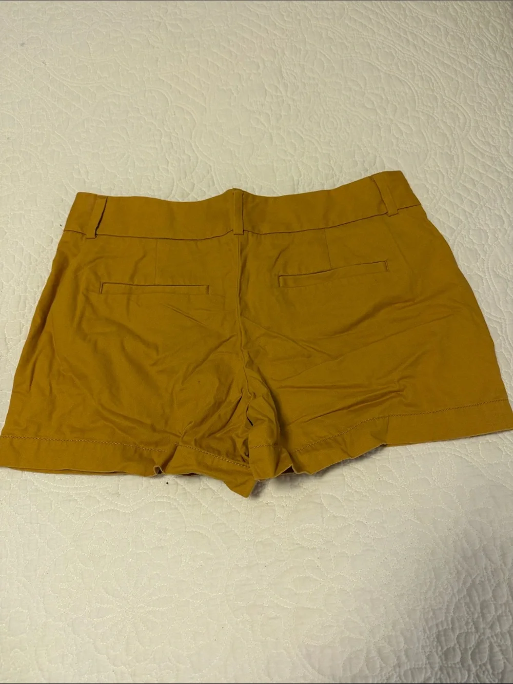 6: LOFT Women's Cotton Shorts - Mustard, Burgundy, Blue, Red, Olive, Khaki